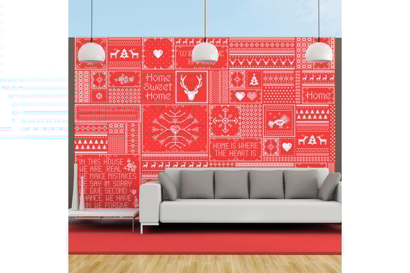 Valokuvatapetti Norwegian Composition 200x140 - Artgeist sp. z o. o. - Sisustustuotteet - Seinäkoristeet - Tapetit - Valokuvatapetit