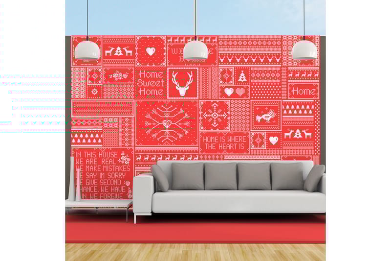 Valokuvatapetti Norwegian Composition 250x175 - Artgeist sp. z o. o. - Sisustustuotteet - Seinäkoristeet - Tapetit - Valokuvatapetit