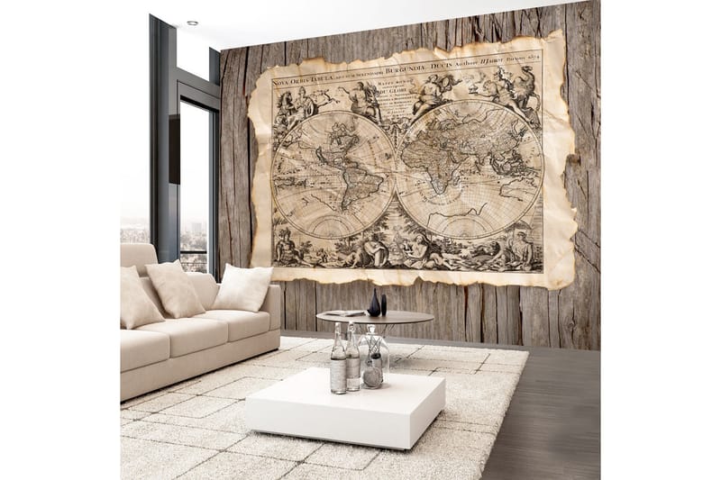 Valokuvatapetti Nova Orbis Tabula 150x105 - Artgeist sp. z o. o. - Sisustustuotteet - Seinäkoristeet - Tapetit - Valokuvatapetit