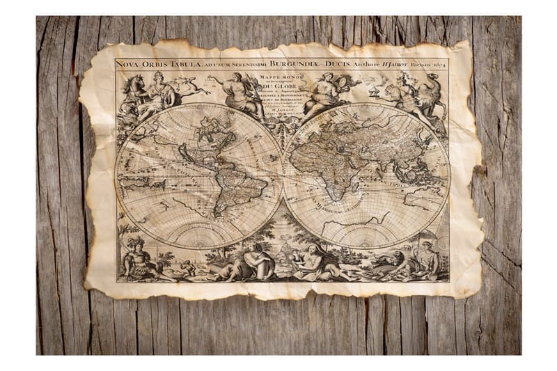 Valokuvatapetti Nova Orbis Tabula 150x105 - Artgeist sp. z o. o. - Sisustustuotteet - Seinäkoristeet - Tapetit - Valokuvatapetit