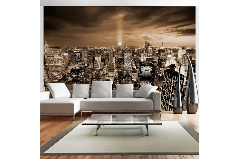 Valokuvatapetti Nowy Jork Night 300x210, Artgeist sp. z o. o.