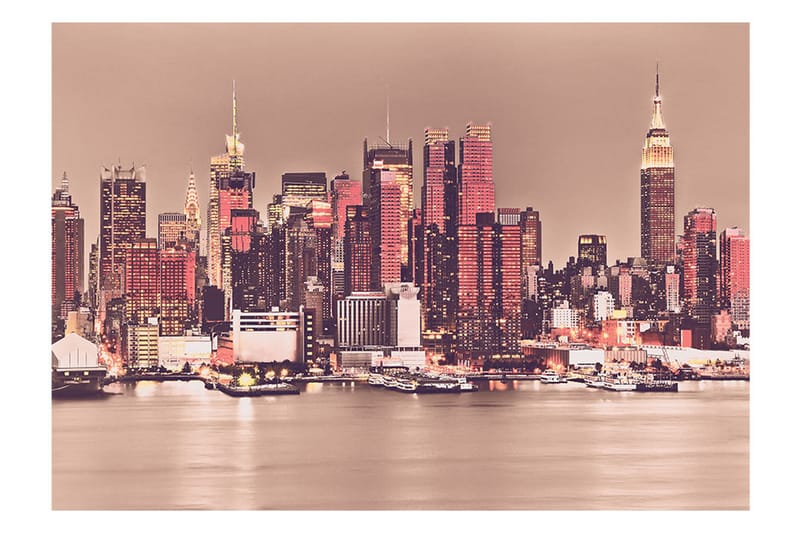 Valokuvatapetti NY Midtown Manhattan Skyline 200x140 - Artgeist sp. z o. o. - Sisustustuotteet - Seinäkoristeet - Tapetit - Valokuvatapetit