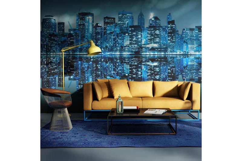 Valokuvatapetti Ocean of light NYC 450x270 - Artgeist sp. z o. o. - Sisustustuotteet - Seinäkoristeet - Tapetit - Valokuvatapetit