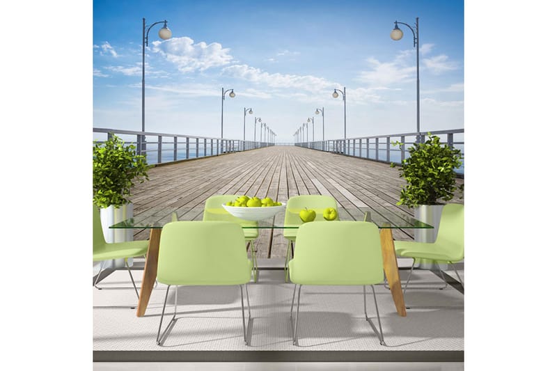 Valokuvatapetti On The Pier 350x245, Artgeist sp. z o. o.