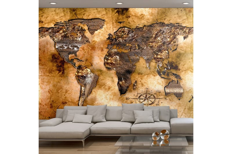 Valokuvatapetti Opalescent Continents 300x210 - Artgeist sp. z o. o. - Sisustustuotteet - Seinäkoristeet - Tapetit - Valokuvatapetit