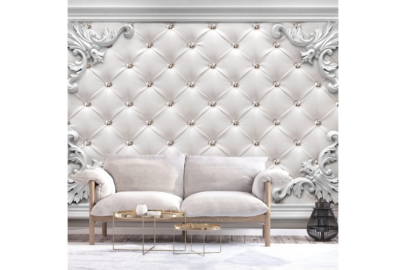 Valokuvatapetti Quilted Leather 350x245 - Artgeist sp. z o. o. - Sisustustuotteet - Seinäkoristeet - Tapetit - Valokuvatapetit