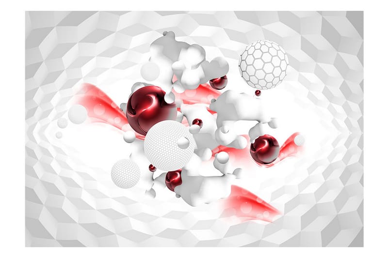 Valokuvatapetti Race Of Colours Red 100x70 - Artgeist sp. z o. o. - Sisustustuotteet - Seinäkoristeet - Tapetit - Valokuvatapetit