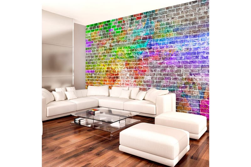 Valokuvatapetti Rainbow Wall 350x245 - Artgeist sp. z o. o. - Sisustustuotteet - Seinäkoristeet - Tapetit - Valokuvatapetit