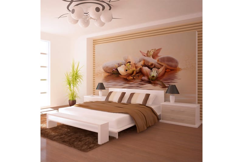 Valokuvatapetti Ranta Lumme 450x270 - Artgeist sp. z o. o. - Sisustustuotteet - Seinäkoristeet - Tapetit - Valokuvatapetit