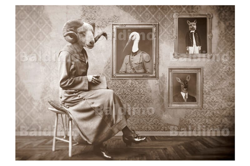 Valokuvatapetti Real Hipsters 100x70 - Artgeist sp. z o. o. - Sisustustuotteet - Seinäkoristeet - Tapetit - Valokuvatapetit