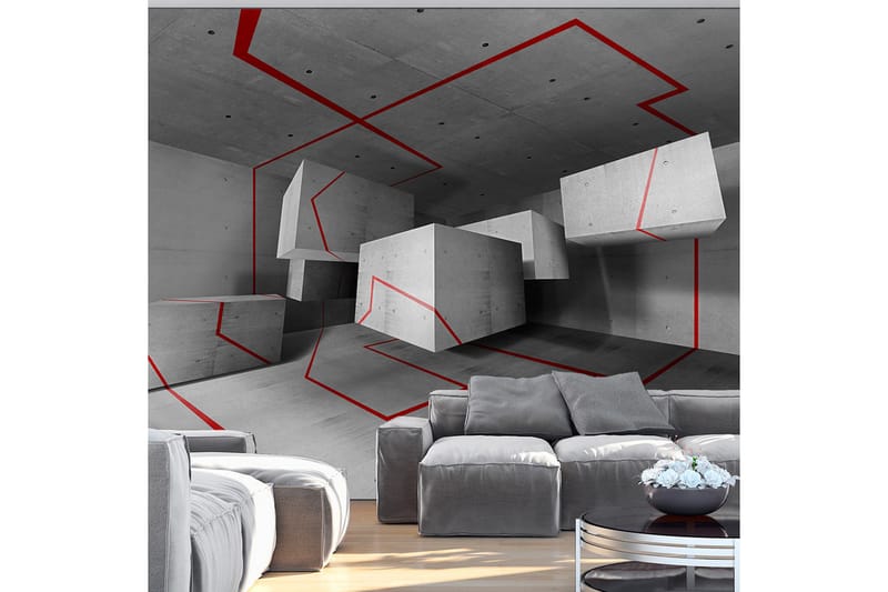 Valokuvatapetti Red Trail 150x105, Artgeist sp. z o. o.