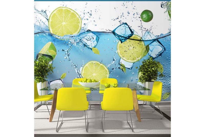 Valokuvatapetti Refreshing Lemonade 100x70 - Artgeist sp. z o. o. - Sisustustuotteet - Seinäkoristeet - Tapetit - Valokuvatapetit