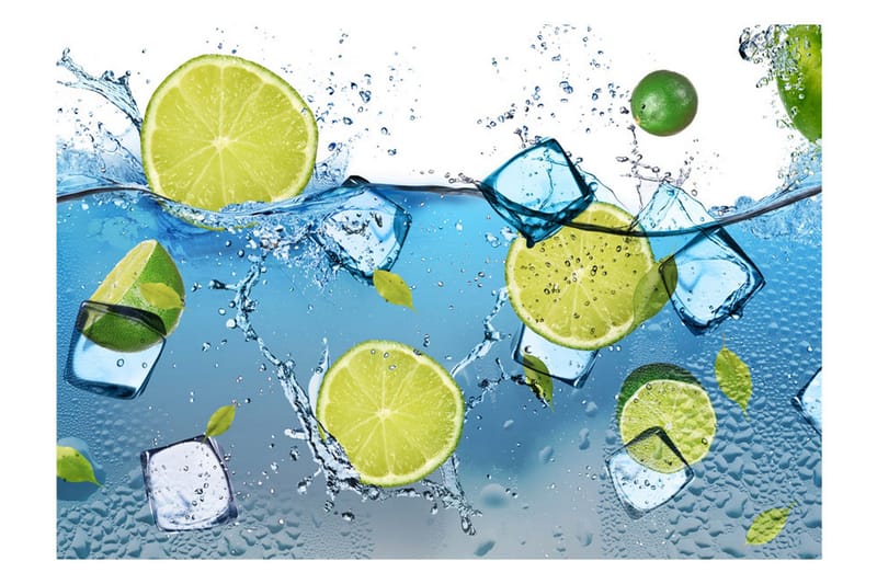 Valokuvatapetti Refreshing Lemonade 100x70 - Artgeist sp. z o. o. - Sisustustuotteet - Seinäkoristeet - Tapetit - Valokuvatapetit