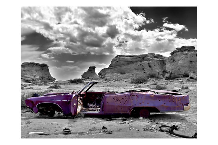 Valokuvatapetti Retro Auto Coloradon autiomaassa 300x231 - Artgeist sp. z o. o. - Valokuvatapetit