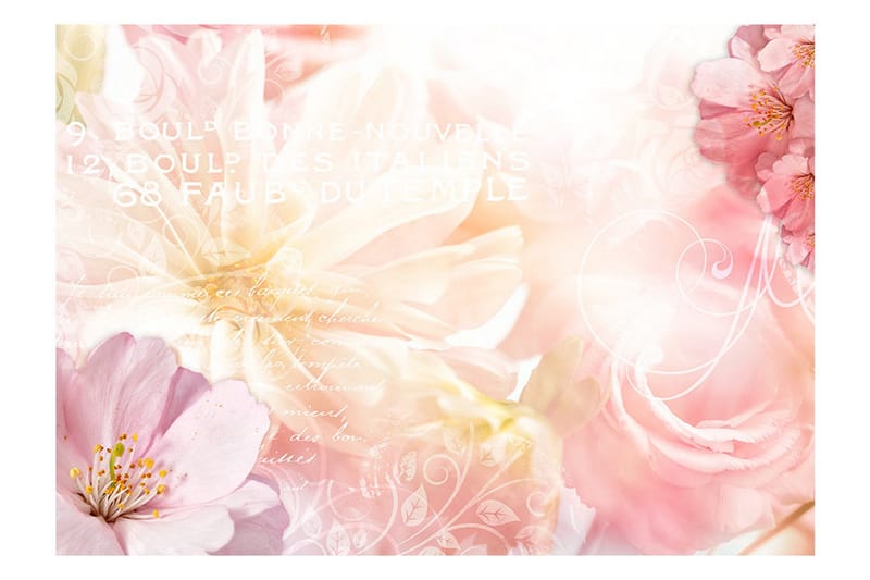 Valokuvatapetti Romantic Message 100x70 - Artgeist sp. z o. o. - Sisustustuotteet - Seinäkoristeet - Tapetit - Valokuvatapetit