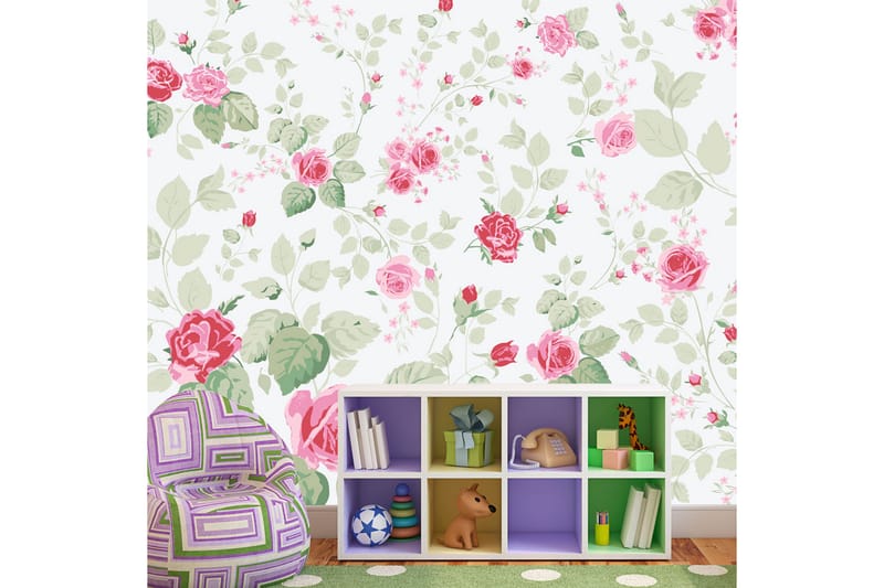 Valokuvatapetti Rosy Pleasures 200x140 - Artgeist sp. z o. o. - Sisustustuotteet - Seinäkoristeet - Tapetit - Valokuvatapetit