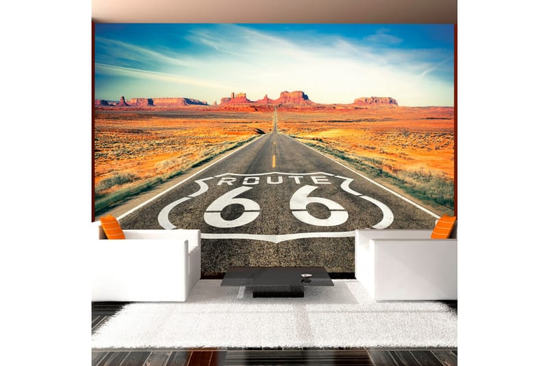 Valokuvatapetti Route 66 200x140, Artgeist sp. z o. o.