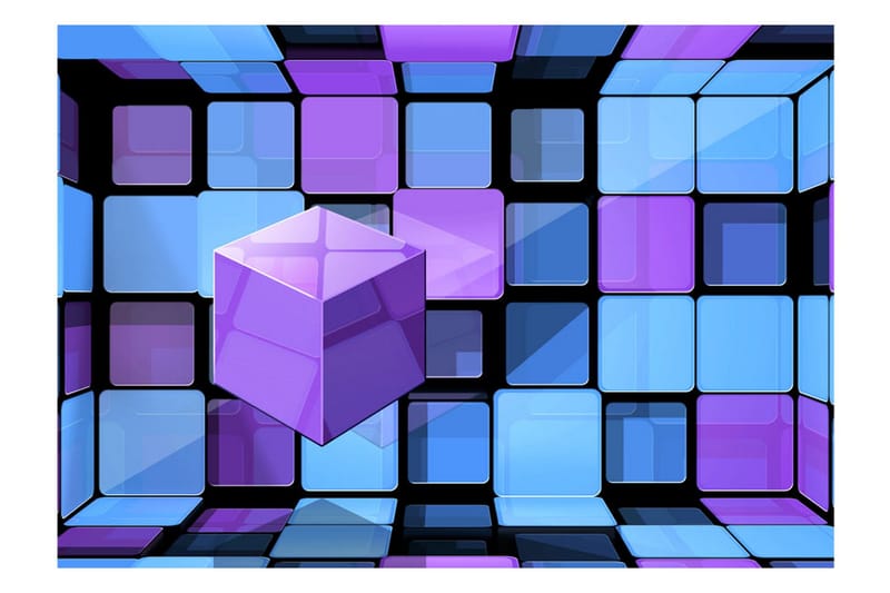 Valokuvatapetti Rubik's Cube Variation 300x210 - Artgeist sp. z o. o. - Sisustustuotteet - Seinäkoristeet - Tapetit - Valokuvatapetit