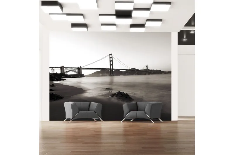 Valokuvatapetti San Francisco Golden Gate Bridge 200x154 - Artgeist sp. z o. o. - Sisustustuotteet - Seinäkoristeet - Tapetit - Valokuvatapetit