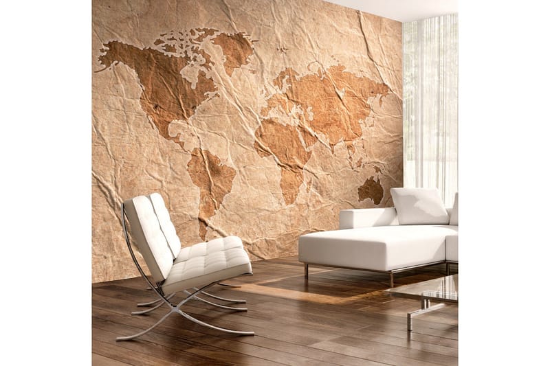 Valokuvatapetti Sandy Map 300x210, Artgeist sp. z o. o.