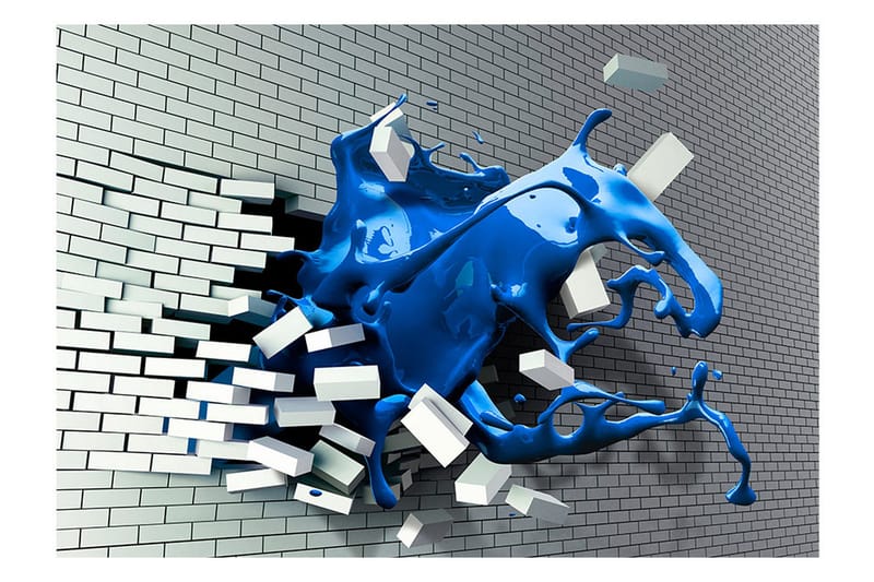 Valokuvatapetti Sapphire Muse 100x70 - Artgeist sp. z o. o. - Sisustustuotteet - Seinäkoristeet - Tapetit - Valokuvatapetit