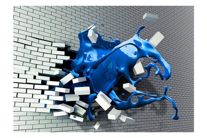 Valokuvatapetti Sapphire Muse 150x105 - Artgeist sp. z o. o. - Sisustustuotteet - Seinäkoristeet - Tapetit - Valokuvatapetit