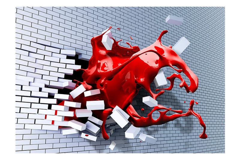 Valokuvatapetti Scarlet Inspiration 400x280 - Artgeist sp. z o. o. - Sisustustuotteet - Seinäkoristeet - Tapetit - Valokuvatapetit