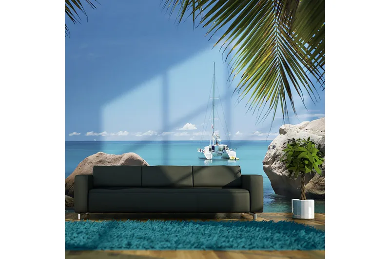 Valokuvatapetti Seychelles 300x231 - Artgeist sp. z o. o. - Sisustustuotteet - Seinäkoristeet - Tapetit - Valokuvatapetit