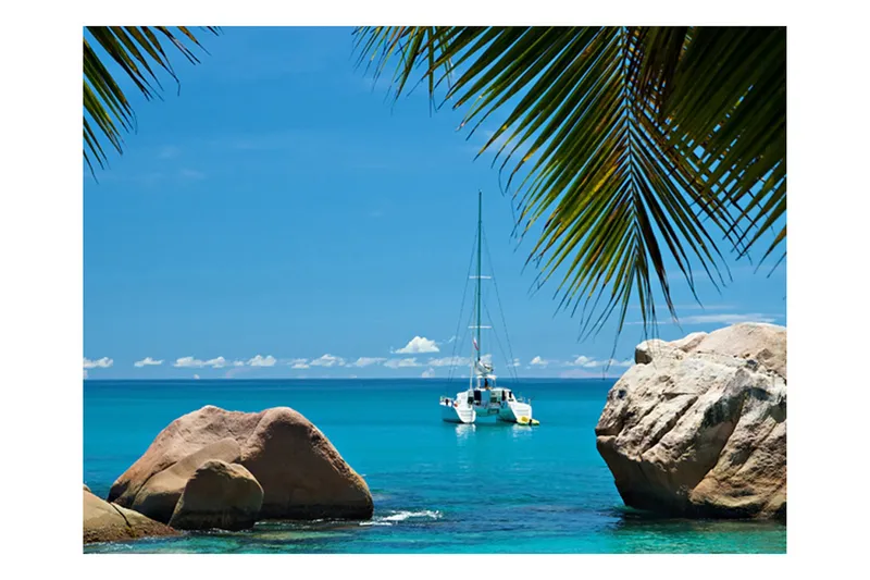 Valokuvatapetti Seychelles 350x270, Artgeist sp. z o. o.