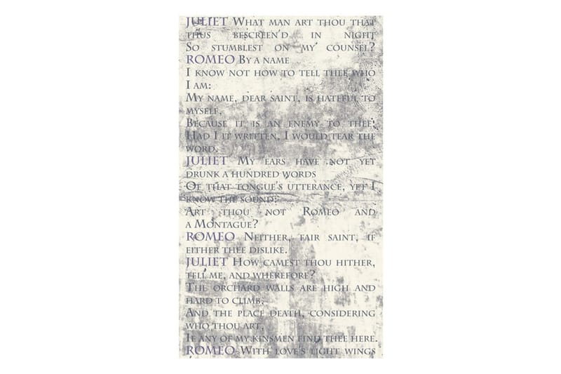 Valokuvatapetti Shakespeare's Lovers 50x1000 - Artgeist sp. z o. o. - Sisustustuotteet - Seinäkoristeet - Tapetit - Valokuvatapetit