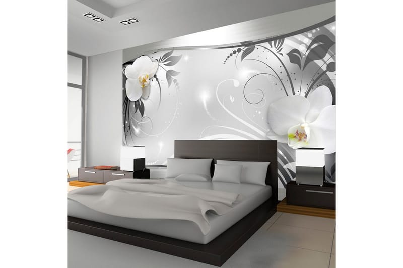 Valokuvatapetti Silver Abstract 400x280, Artgeist sp. z o. o.