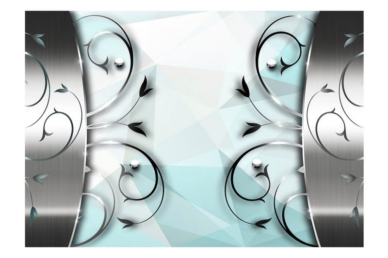 Valokuvatapetti Silver Gate 400x280 - Artgeist sp. z o. o. - Sisustustuotteet - Seinäkoristeet - Tapetit - Valokuvatapetit
