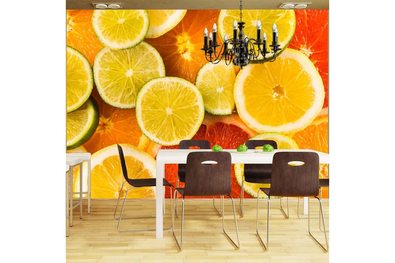 Valokuvatapetti Sitrushedelmät 250x193 - Artgeist sp. z o. o. - Sisustustuotteet - Seinäkoristeet - Tapetit - Valokuvatapetit