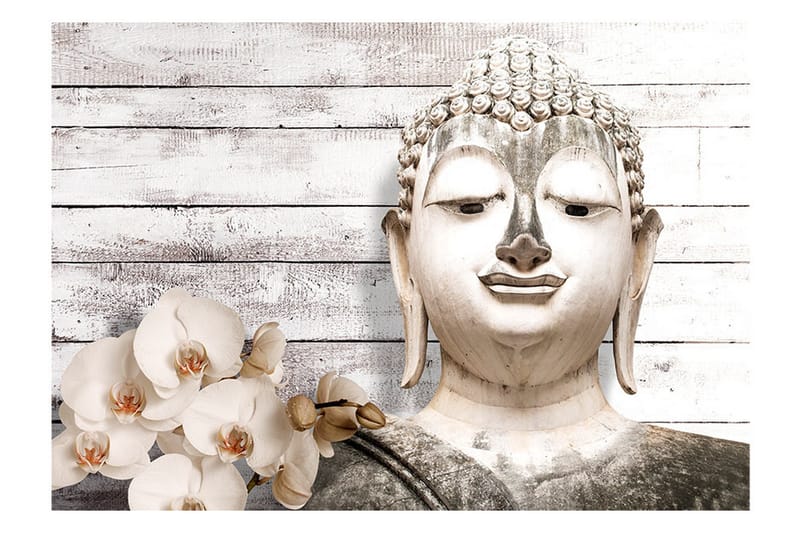 Valokuvatapetti Smiling Buddha 400x280 - Artgeist sp. z o. o. - Sisustustuotteet - Seinäkoristeet - Tapetit - Valokuvatapetit