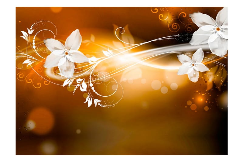 Valokuvatapetti Snow Flower 200x140 - Artgeist sp. z o. o. - Sisustustuotteet - Seinäkoristeet - Tapetit - Valokuvatapetit