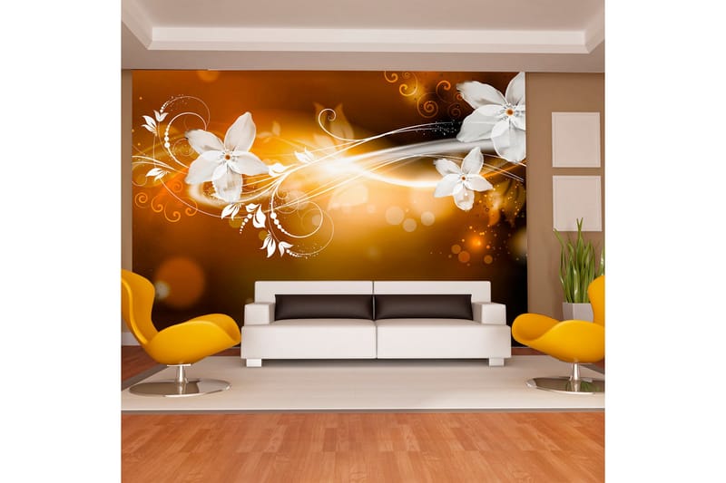 Valokuvatapetti Snow Flower 200x140, Artgeist sp. z o. o.