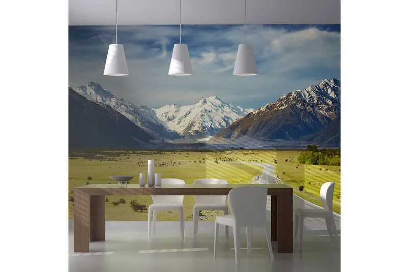 Valokuvatapetti Southern Alps Uusi-Seelanti 250x193 - Artgeist sp. z o. o. - Sisustustuotteet - Seinäkoristeet - Tapetit - Valokuvatapetit