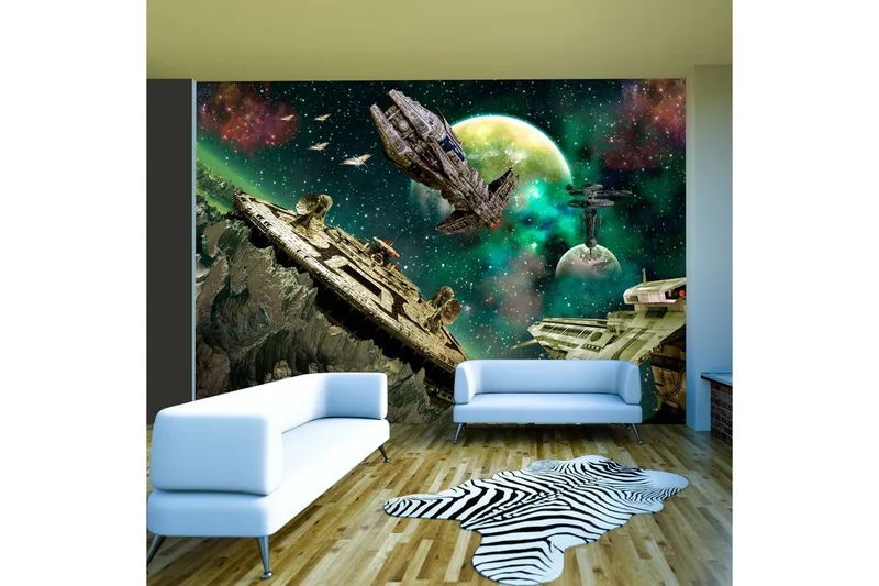 Valokuvatapetti Space Fleet 150x105, Artgeist sp. z o. o.
