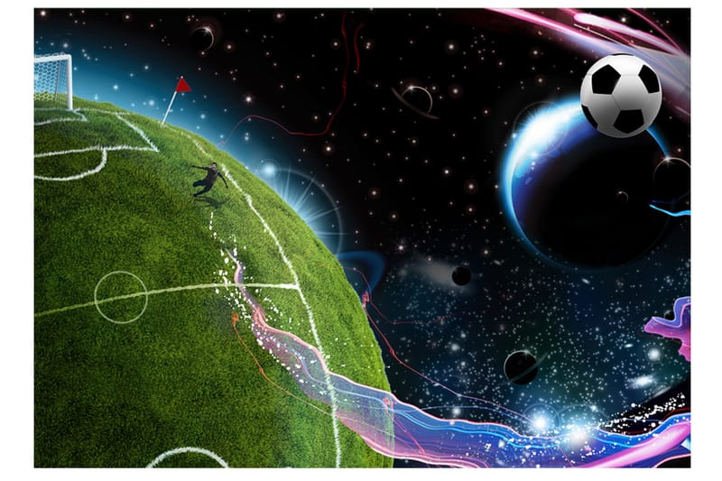 Valokuvatapetti Space Match 300x210 - Artgeist sp. z o. o. - Sisustustuotteet - Seinäkoristeet - Tapetit - Valokuvatapetit