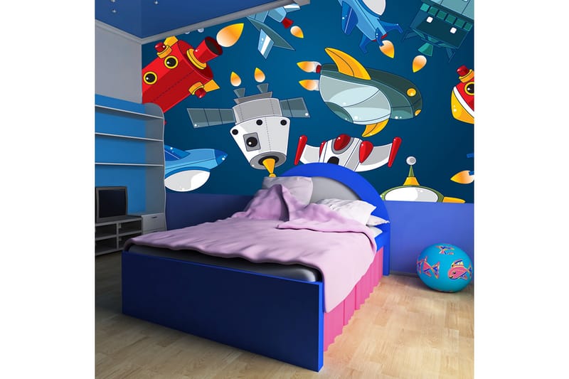 Valokuvatapetti Spaceships 300x231 - Artgeist sp. z o. o. - Sisustustuotteet - Seinäkoristeet - Tapetit - Valokuvatapetit