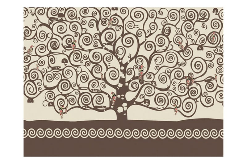 Valokuvatapetti Spiral Branches 400x309 - Artgeist sp. z o. o. - Sisustustuotteet - Seinäkoristeet - Tapetit - Valokuvatapetit