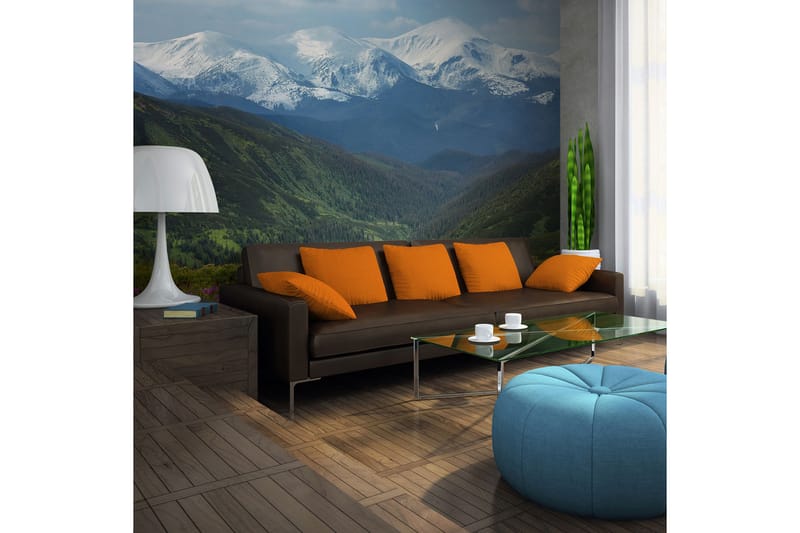 Valokuvatapetti Spring Mountain Landscape 200x154 - Artgeist sp. z o. o. - Sisustustuotteet - Seinäkoristeet - Tapetit - Valokuvatapetit