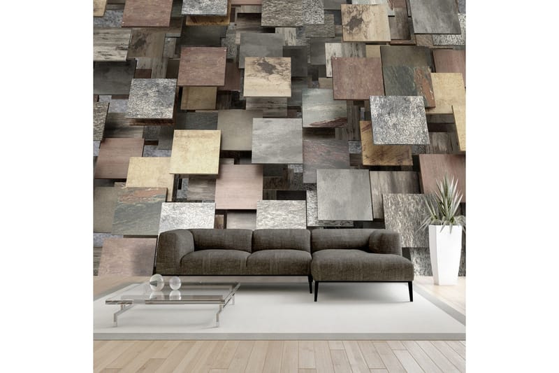 Valokuvatapetti Square Structure 350x245, Artgeist sp. z o. o.