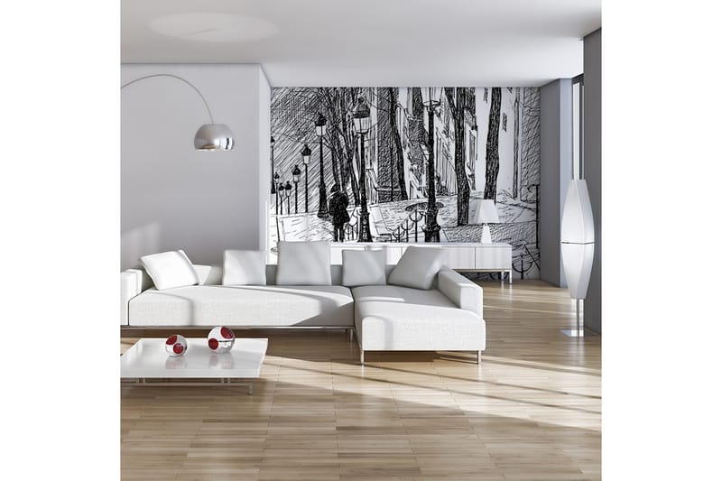 Valokuvatapetti Stairs Montmartre 300x231 - Artgeist sp. z o. o. - Sisustustuotteet - Seinäkoristeet - Tapetit - Valokuvatapetit