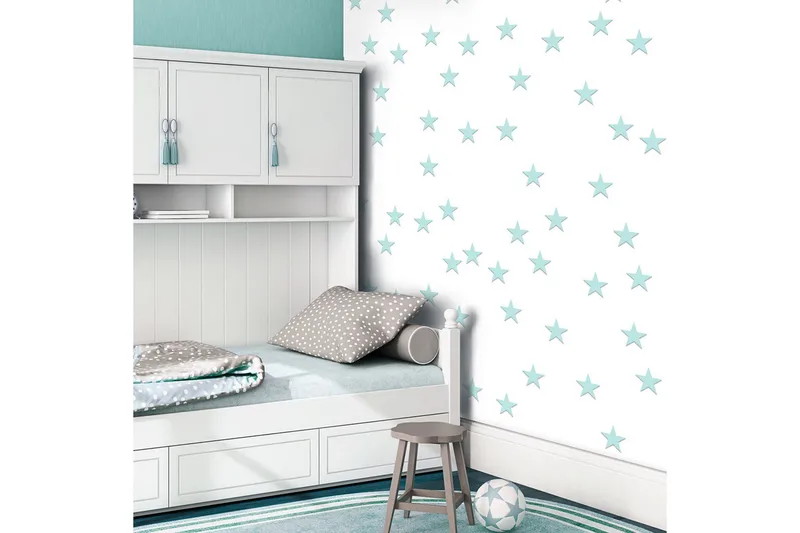 Valokuvatapetti Stars Aquamarine 50x1000, Artgeist sp. z o. o.