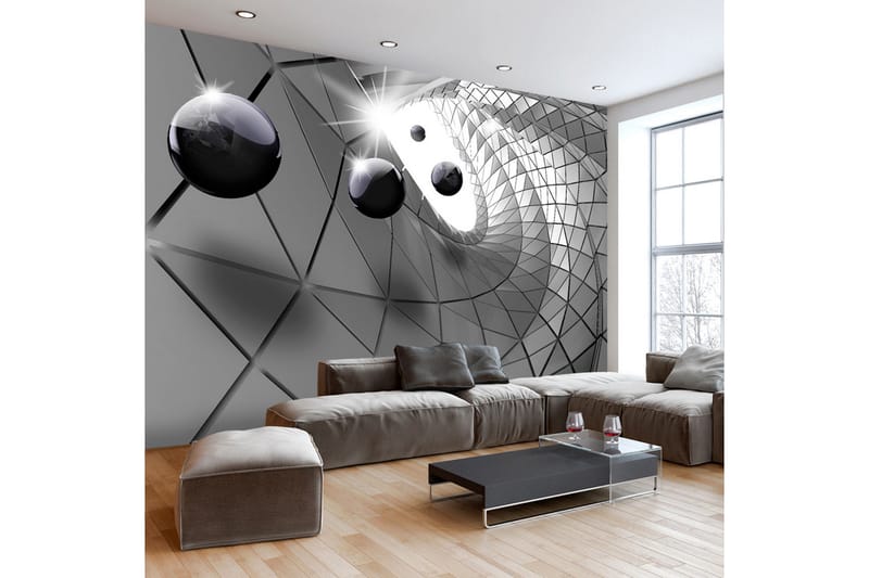 Valokuvatapetti Steel Illusion 250x175 - Artgeist sp. z o. o. - Sisustustuotteet - Seinäkoristeet - Tapetit - Valokuvatapetit