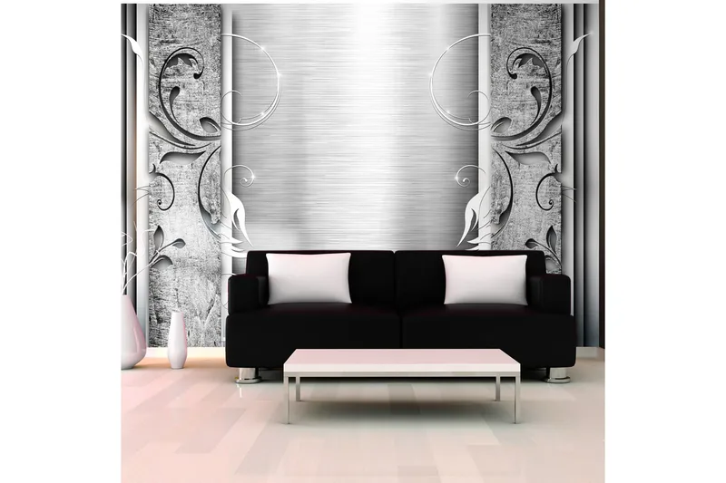 Valokuvatapetti Steel Leaves 250x175, Artgeist sp. z o. o.