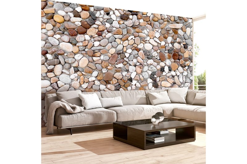 Valokuvatapetti Stone Beach 350x245, Artgeist sp. z o. o.