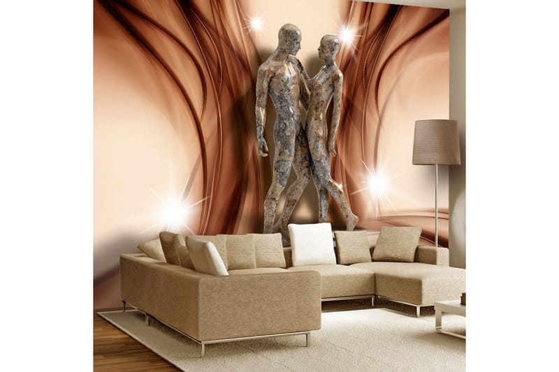 Valokuvatapetti Stone Couple 300x210, Artgeist sp. z o. o.