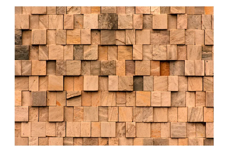 Valokuvatapetti Stone Jigsaw 350x245 - Artgeist sp. z o. o. - Sisustustuotteet - Seinäkoristeet - Tapetit - Valokuvatapetit